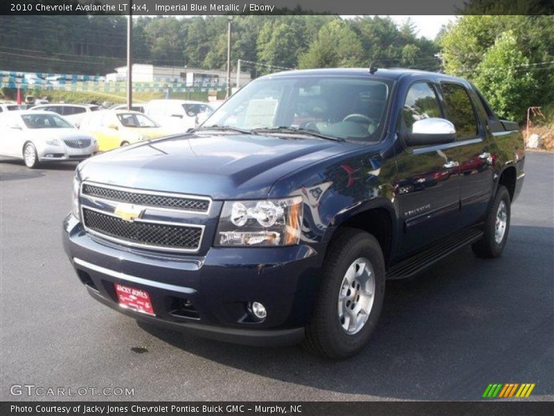 Imperial Blue Metallic / Ebony 2010 Chevrolet Avalanche LT 4x4