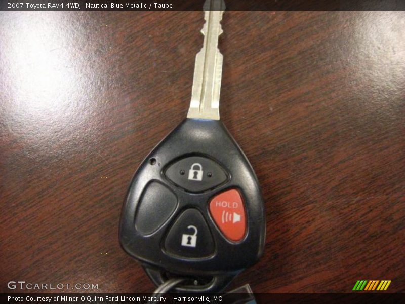 Nautical Blue Metallic / Taupe 2007 Toyota RAV4 4WD