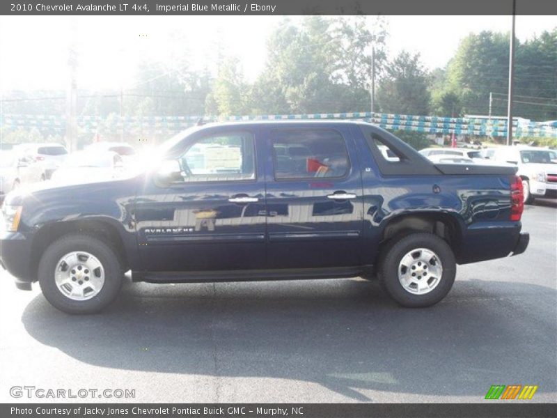 Imperial Blue Metallic / Ebony 2010 Chevrolet Avalanche LT 4x4
