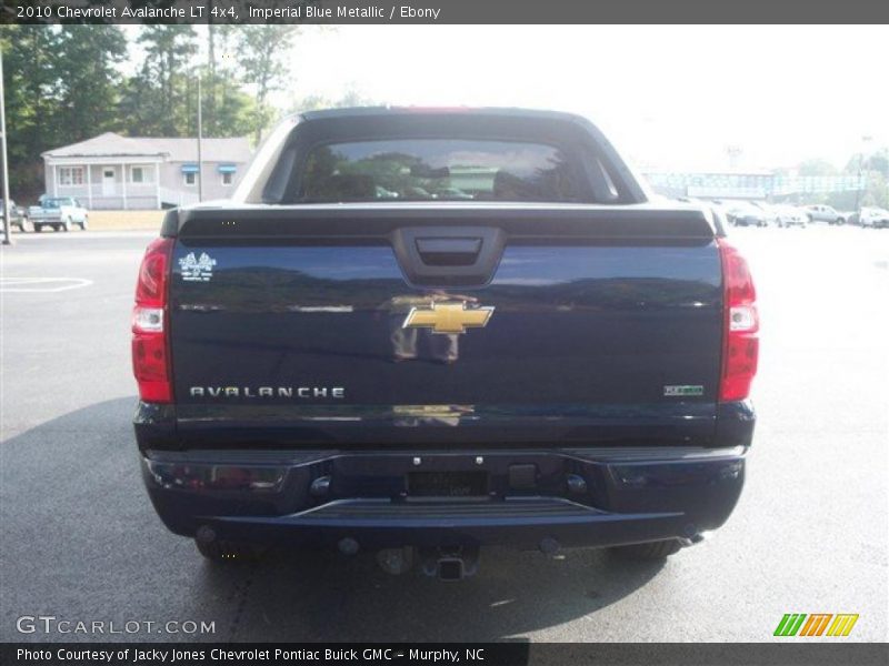 Imperial Blue Metallic / Ebony 2010 Chevrolet Avalanche LT 4x4