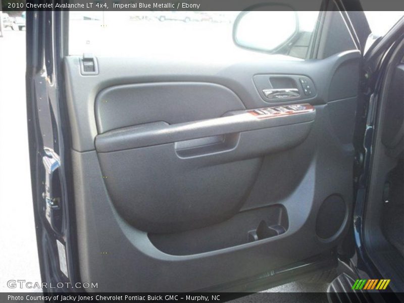 Imperial Blue Metallic / Ebony 2010 Chevrolet Avalanche LT 4x4