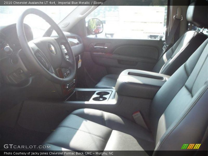Imperial Blue Metallic / Ebony 2010 Chevrolet Avalanche LT 4x4