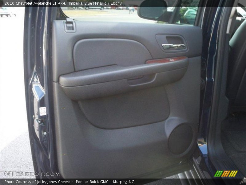 Imperial Blue Metallic / Ebony 2010 Chevrolet Avalanche LT 4x4
