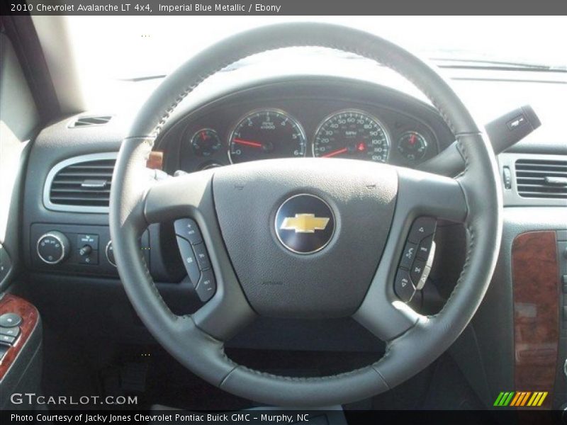 Imperial Blue Metallic / Ebony 2010 Chevrolet Avalanche LT 4x4