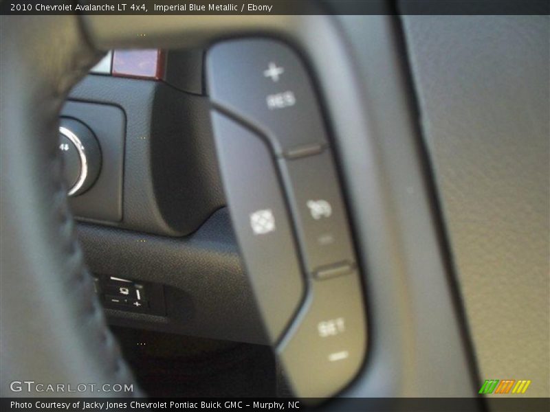 Imperial Blue Metallic / Ebony 2010 Chevrolet Avalanche LT 4x4