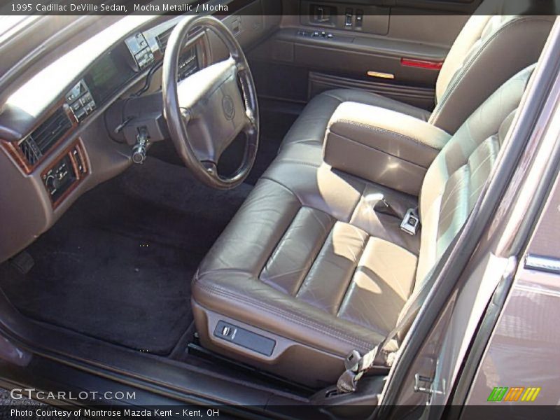 Mocha Metallic / Mocha 1995 Cadillac DeVille Sedan