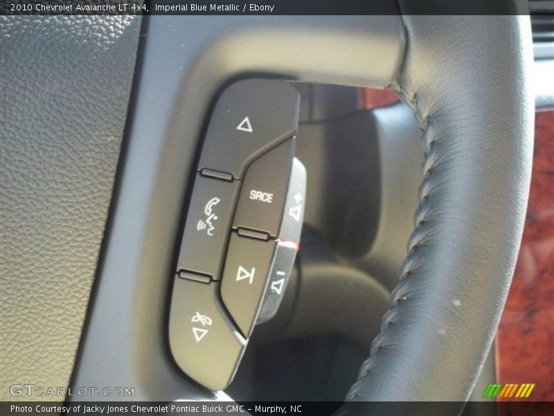 Imperial Blue Metallic / Ebony 2010 Chevrolet Avalanche LT 4x4