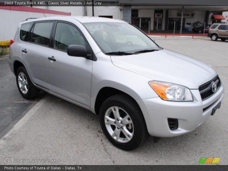 Classic Silver Metallic / Ash Gray 2009 Toyota RAV4 4WD