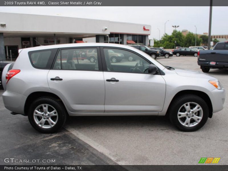 Classic Silver Metallic / Ash Gray 2009 Toyota RAV4 4WD