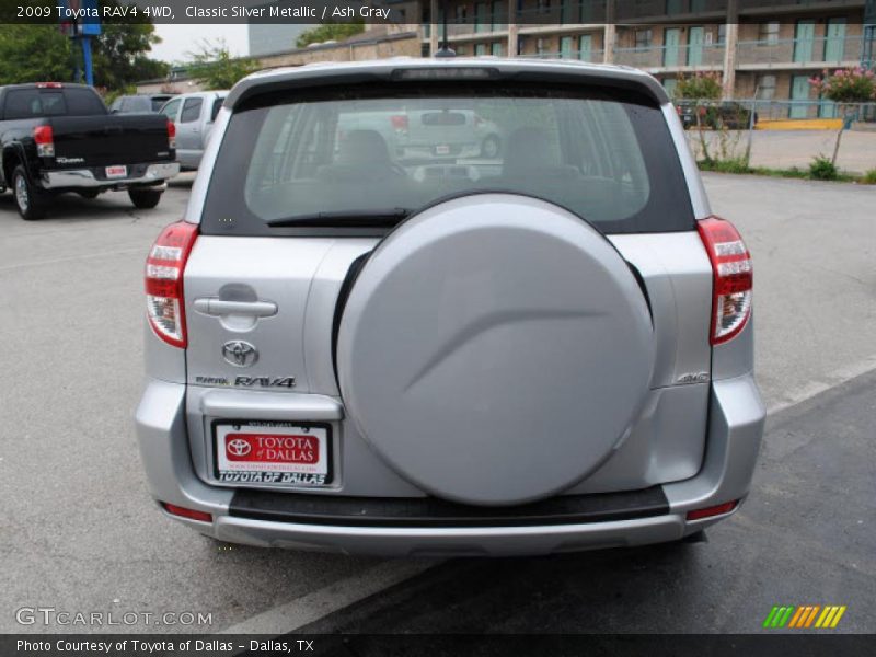 Classic Silver Metallic / Ash Gray 2009 Toyota RAV4 4WD