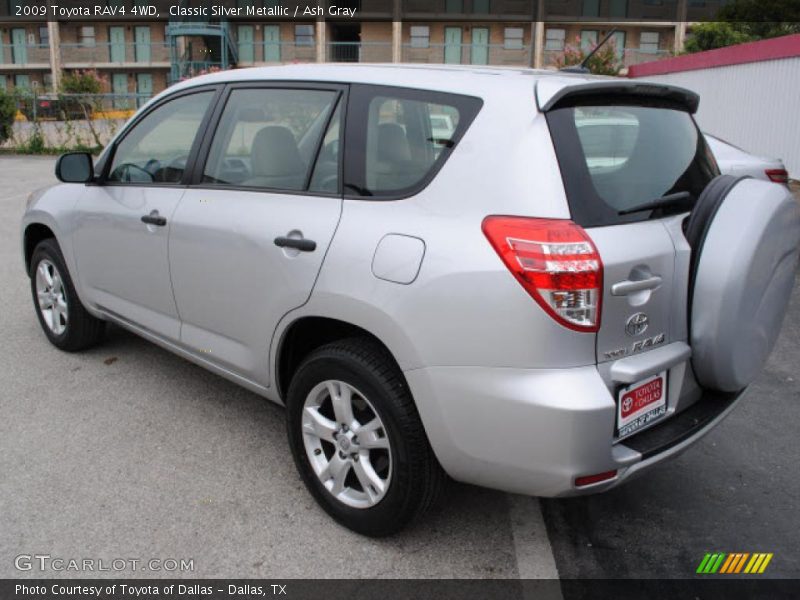 Classic Silver Metallic / Ash Gray 2009 Toyota RAV4 4WD
