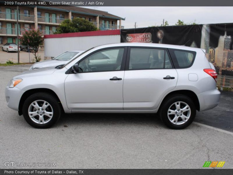Classic Silver Metallic / Ash Gray 2009 Toyota RAV4 4WD