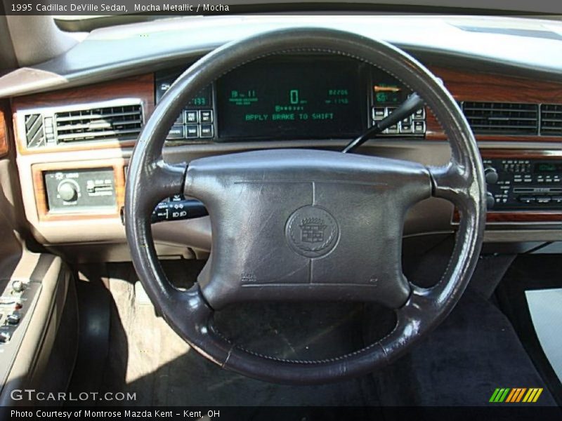Mocha Metallic / Mocha 1995 Cadillac DeVille Sedan