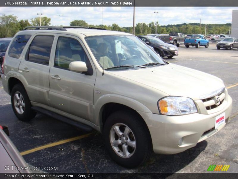 Pebble Ash Beige Metallic / Medium Pebble Beige 2006 Mazda Tribute s