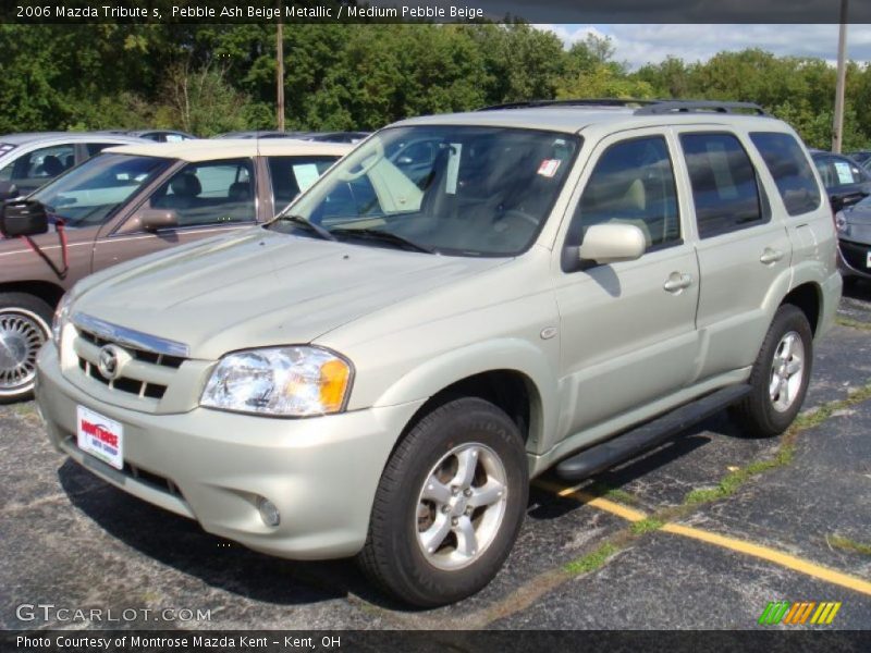 Pebble Ash Beige Metallic / Medium Pebble Beige 2006 Mazda Tribute s