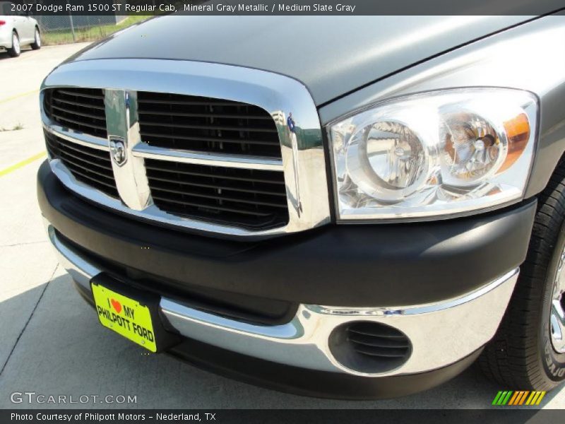 Mineral Gray Metallic / Medium Slate Gray 2007 Dodge Ram 1500 ST Regular Cab