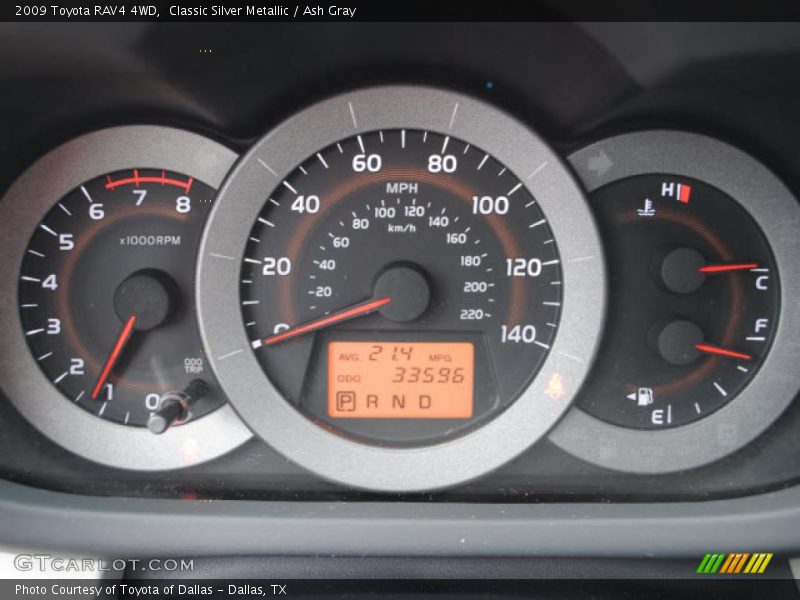 Classic Silver Metallic / Ash Gray 2009 Toyota RAV4 4WD