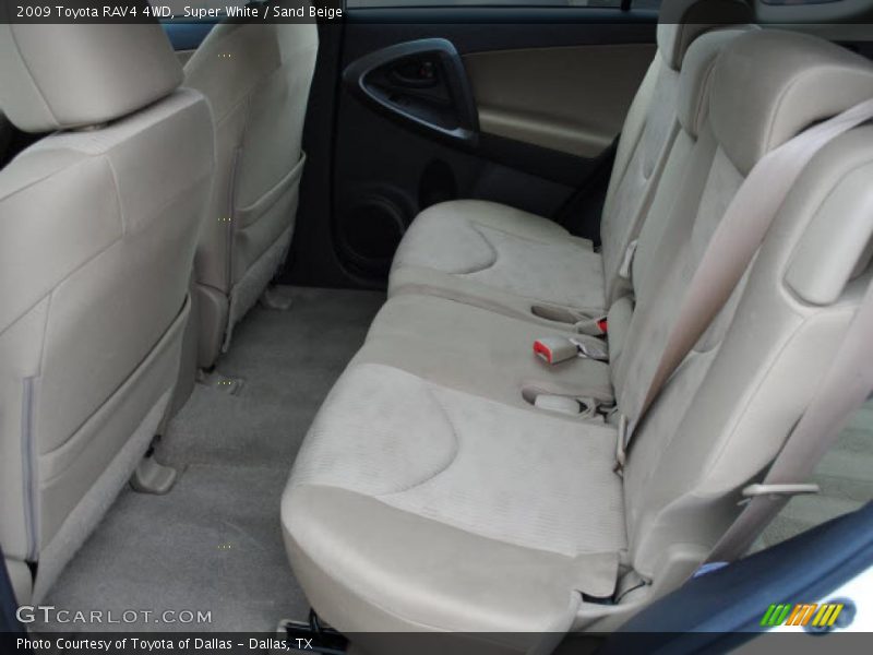 Super White / Sand Beige 2009 Toyota RAV4 4WD