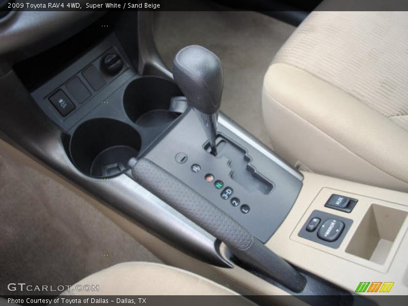 Super White / Sand Beige 2009 Toyota RAV4 4WD