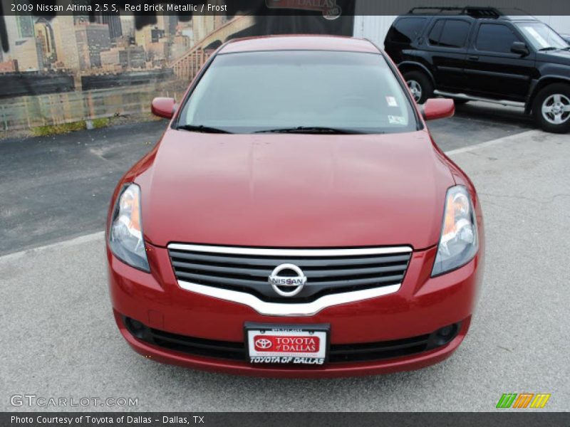 Red Brick Metallic / Frost 2009 Nissan Altima 2.5 S