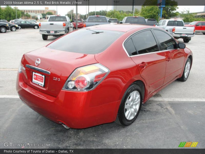 Red Brick Metallic / Frost 2009 Nissan Altima 2.5 S
