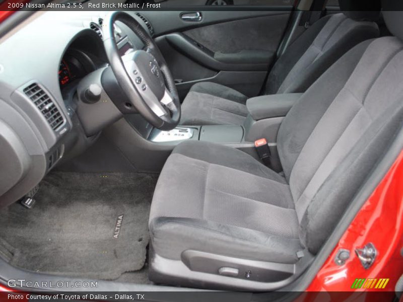 Red Brick Metallic / Frost 2009 Nissan Altima 2.5 S
