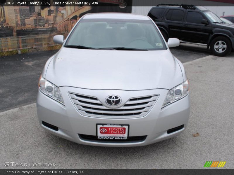 Classic Silver Metallic / Ash 2009 Toyota Camry LE V6