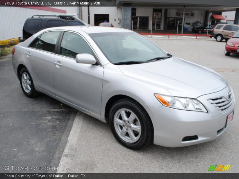 Classic Silver Metallic / Ash 2009 Toyota Camry LE V6