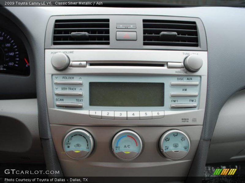 Classic Silver Metallic / Ash 2009 Toyota Camry LE V6