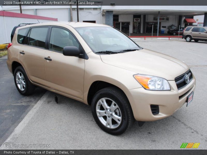 Sandy Beach Metallic / Sand Beige 2009 Toyota RAV4 4WD