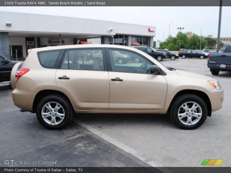 Sandy Beach Metallic / Sand Beige 2009 Toyota RAV4 4WD