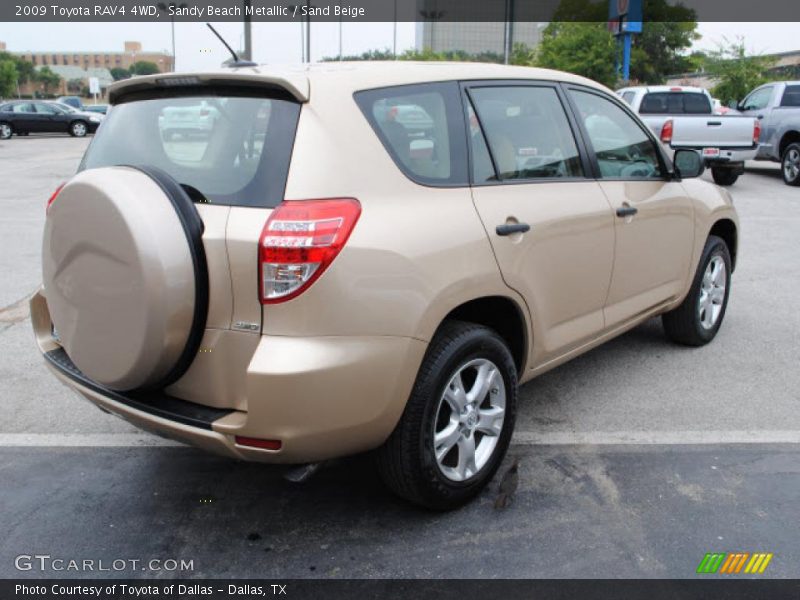 Sandy Beach Metallic / Sand Beige 2009 Toyota RAV4 4WD