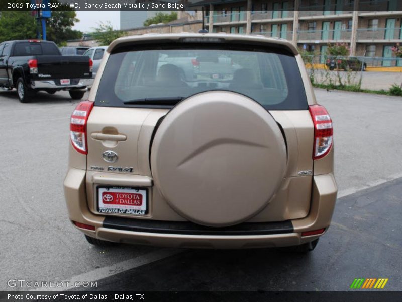 Sandy Beach Metallic / Sand Beige 2009 Toyota RAV4 4WD