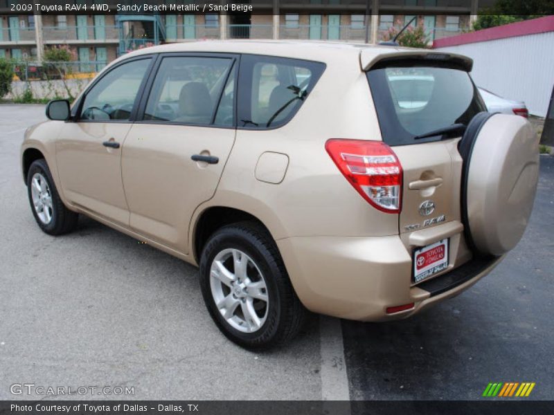 Sandy Beach Metallic / Sand Beige 2009 Toyota RAV4 4WD