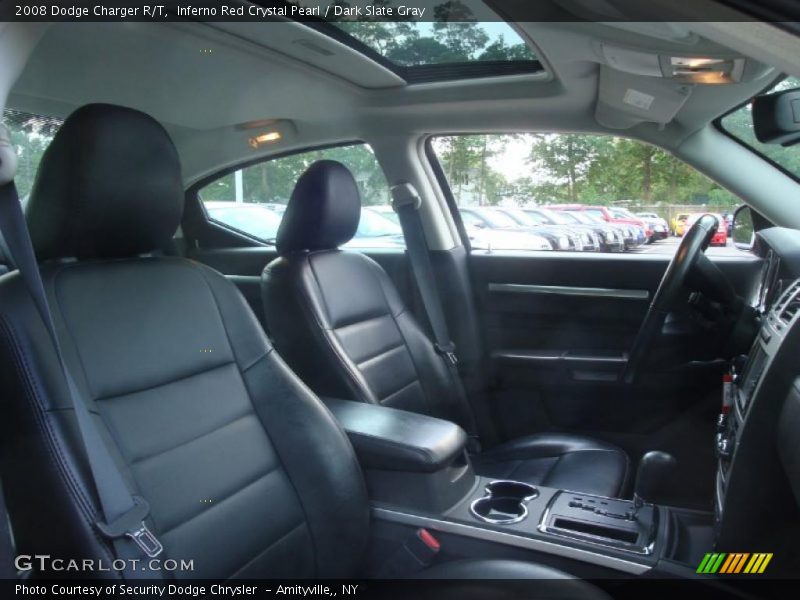 Inferno Red Crystal Pearl / Dark Slate Gray 2008 Dodge Charger R/T