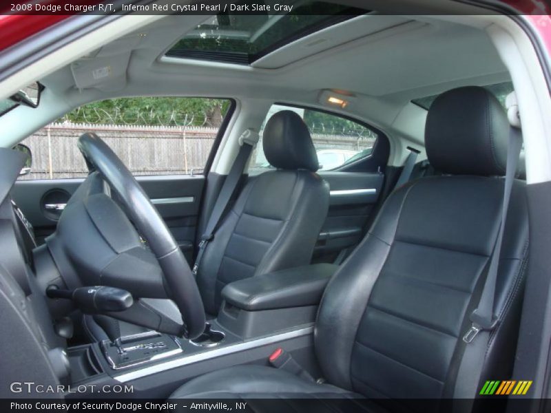 Inferno Red Crystal Pearl / Dark Slate Gray 2008 Dodge Charger R/T
