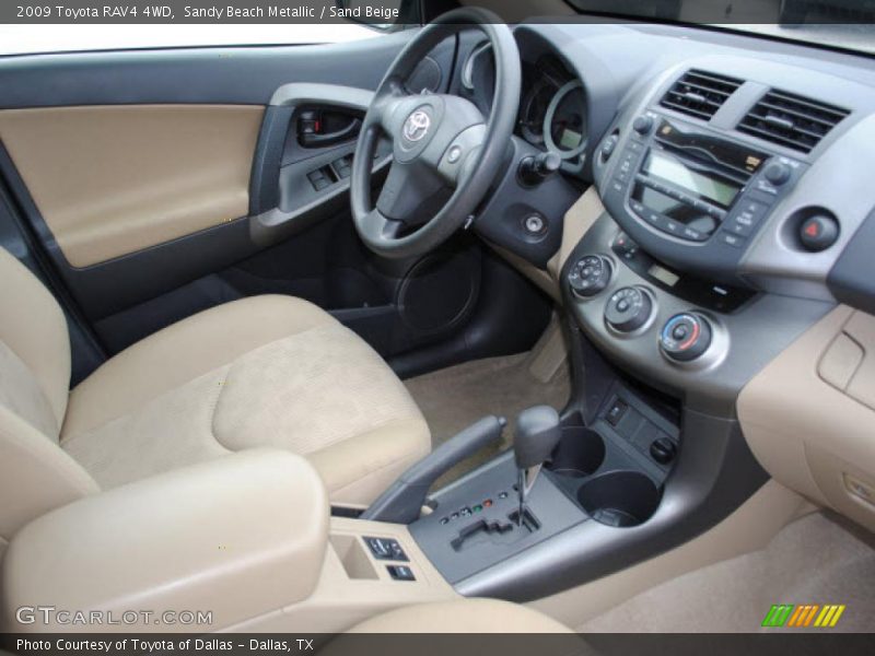 Sandy Beach Metallic / Sand Beige 2009 Toyota RAV4 4WD