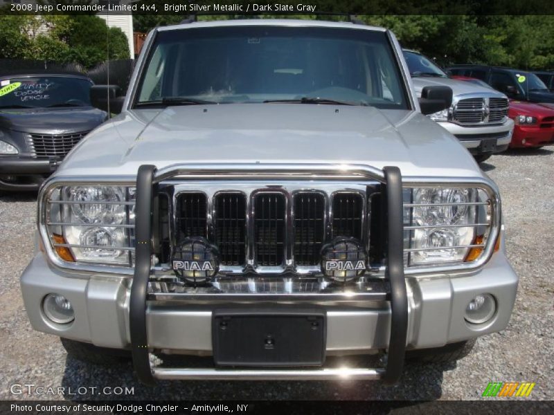 Bright Silver Metallic / Dark Slate Gray 2008 Jeep Commander Limited 4x4