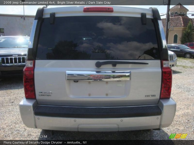 Bright Silver Metallic / Dark Slate Gray 2008 Jeep Commander Limited 4x4
