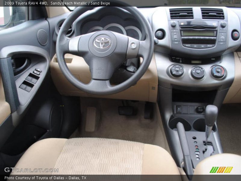 Sandy Beach Metallic / Sand Beige 2009 Toyota RAV4 4WD
