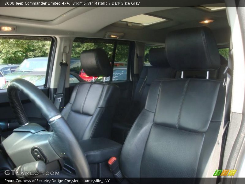 Bright Silver Metallic / Dark Slate Gray 2008 Jeep Commander Limited 4x4