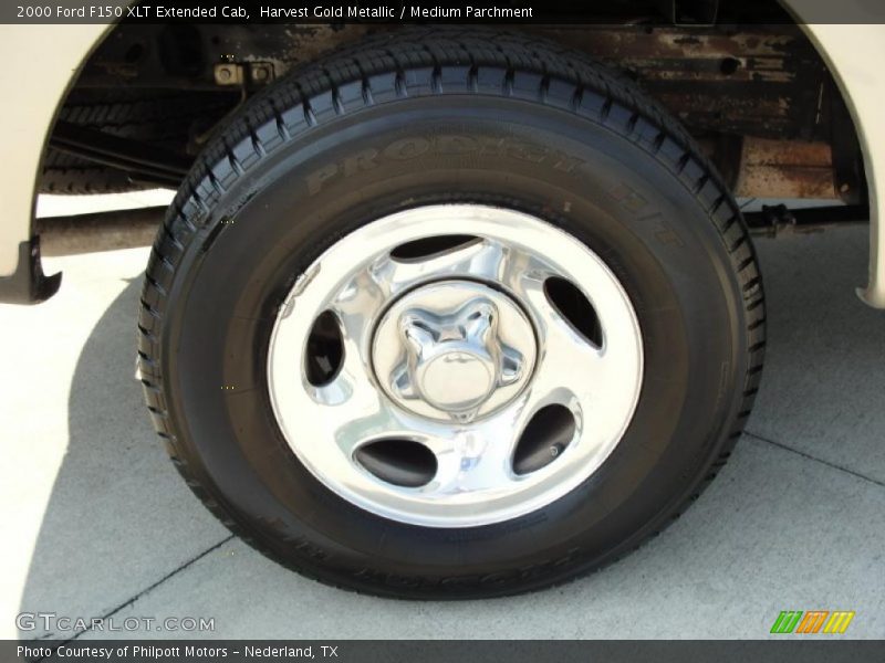 Harvest Gold Metallic / Medium Parchment 2000 Ford F150 XLT Extended Cab