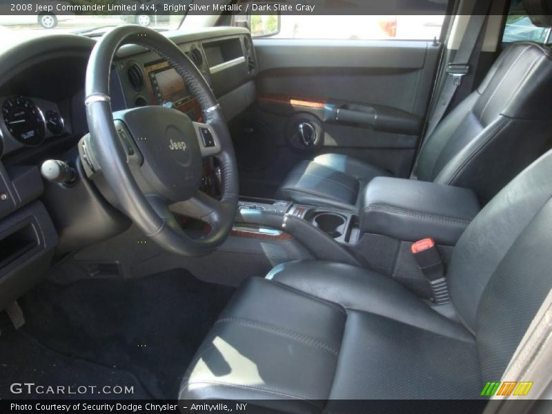 Bright Silver Metallic / Dark Slate Gray 2008 Jeep Commander Limited 4x4