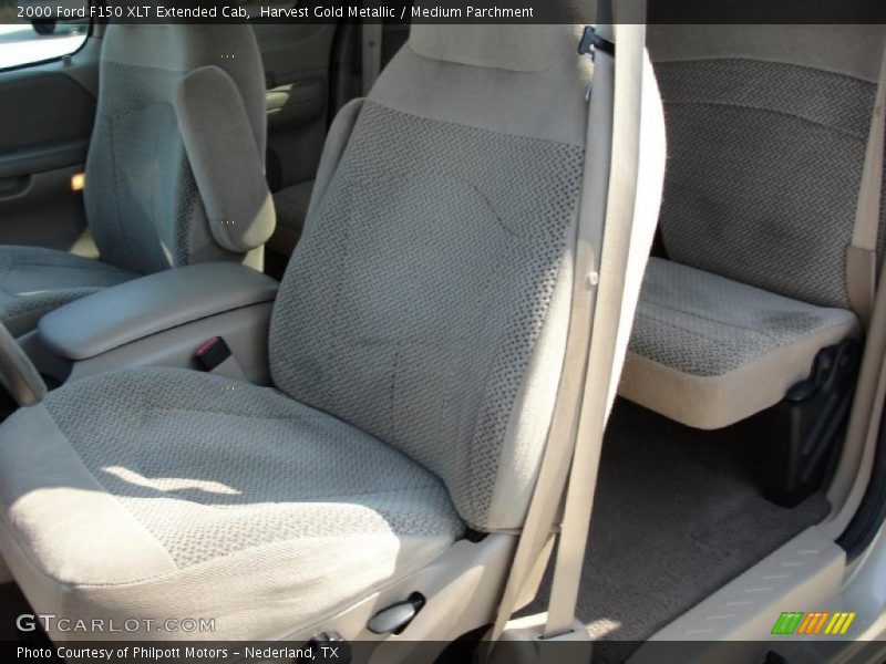 Harvest Gold Metallic / Medium Parchment 2000 Ford F150 XLT Extended Cab