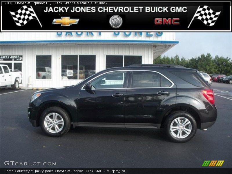 Black Granite Metallic / Jet Black 2010 Chevrolet Equinox LT