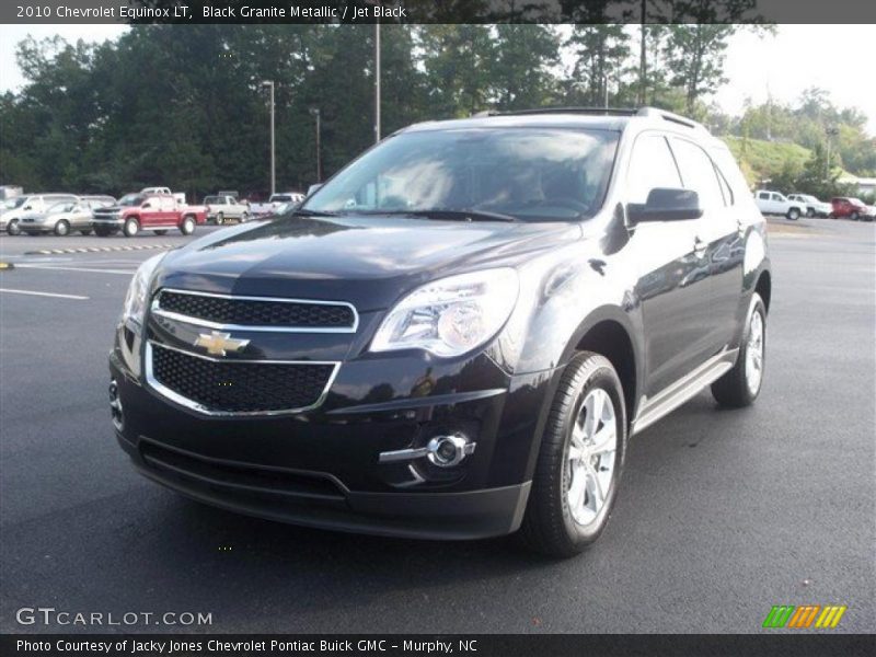 Black Granite Metallic / Jet Black 2010 Chevrolet Equinox LT