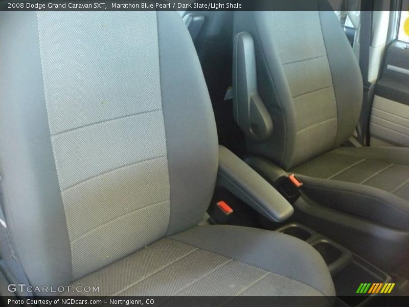 Marathon Blue Pearl / Dark Slate/Light Shale 2008 Dodge Grand Caravan SXT