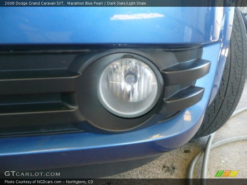 Marathon Blue Pearl / Dark Slate/Light Shale 2008 Dodge Grand Caravan SXT