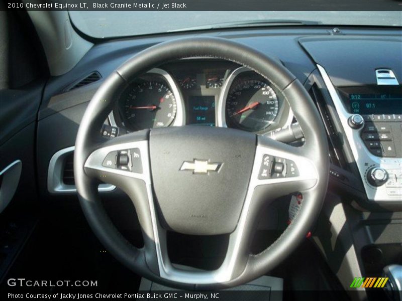 Black Granite Metallic / Jet Black 2010 Chevrolet Equinox LT
