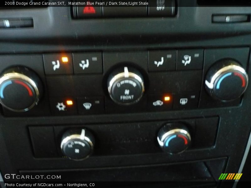 Marathon Blue Pearl / Dark Slate/Light Shale 2008 Dodge Grand Caravan SXT